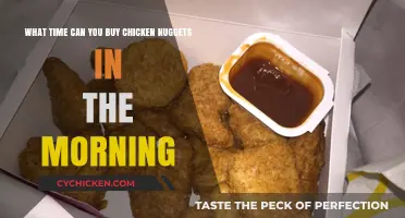 Morning Chicken Nugget Cravings: When Can You Buy Them Early?