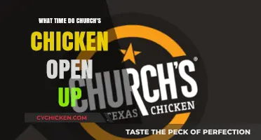 Church's Chicken Opening Hours: When Does Your Local Branch Open?