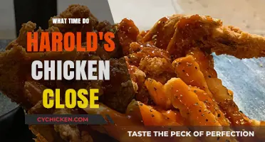 Harold's Chicken Closing Time: When Do They Stop Serving?