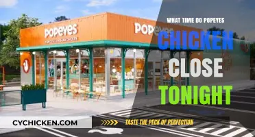 Popeyes Chicken Closing Time Tonight: When Does It Shut Down?