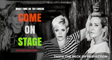 When Do the Chicks Perform? Stage Time Revealed for Fans