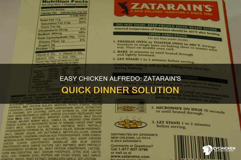 what time do you put zatarain