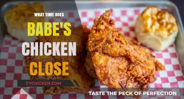 Babe's Chicken Closing Time: When Does the Restaurant Shut Down?