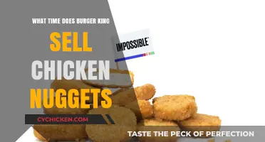 When Can You Buy Burger King Chicken Nuggets? Hours Revealed