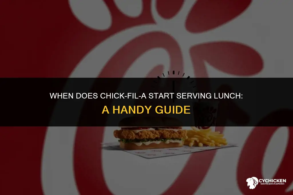 what time does chick fill a serve lunch