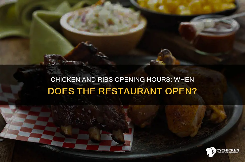 what time does chicken and ribs open