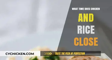 Chicken and Rice Closing Time: When Does the Restaurant Shut Down?