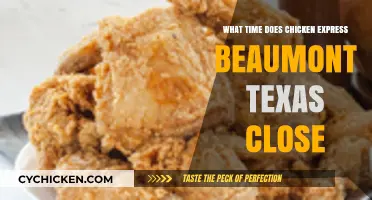 Chicken Express Beaumont, Texas Closing Time: When Do They Shut Down?