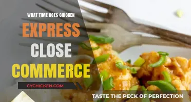 Chicken Express Commerce Closing Time: When Do They Shut Down?