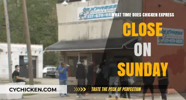 Sunday Closing Time for Chicken Express: When Do They Shut Down?