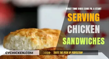 When Does Chik-fil-A Begin Serving Chicken Sandwiches Daily?