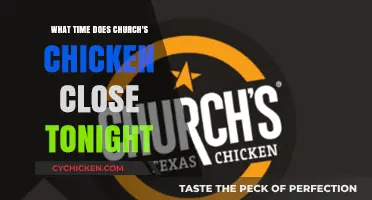 Church's Chicken Closing Time Tonight: When Do They Stop Serving?