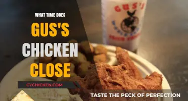 Gus's Chicken Closing Time: When Does the Kitchen Shut Down?