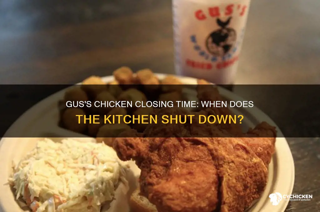what time does gus