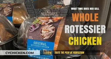 Savor the Flavor: HEB's Rotisserie Chicken Schedule Revealed