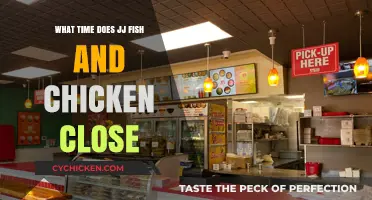 JJ Fish and Chicken Closing Time: When Do They Shut Down?