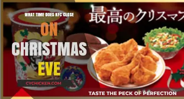KFC Christmas Eve Hours: Closing Time Guide for December 24th