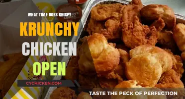 Krispy Krunchy Chicken Opening Hours: When to Get Your Crunch On