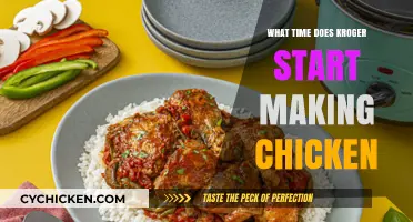 Kroger's Chicken Schedule: When Does Preparation Begin?