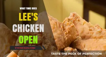 Lee's Chicken Opening Hours: When Does the Restaurant Start Serving?