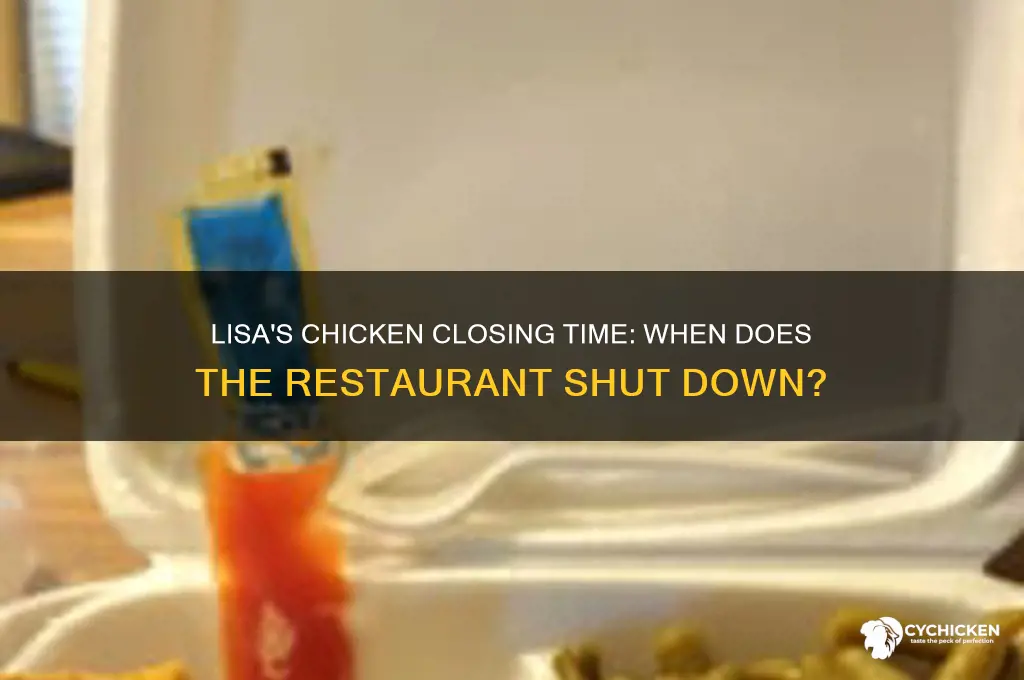what time does lisa