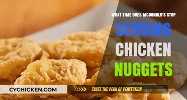 When Does McDonald's Stop Serving Chicken McNuggets?