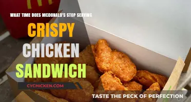 When Does McDonald's Stop Serving Crispy Chicken Sandwich?