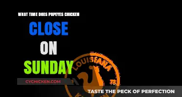 Popeyes Sunday Hours: What Time Does It Close on Sundays?