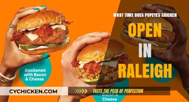 Popeyes Chicken Opening Hours in Raleigh: Start Your Day Right