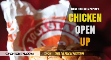 Popeye's Chicken Opening Hours: When Does Your Nearest Branch Open?