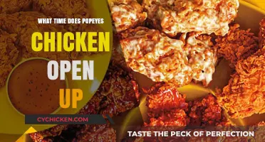 Popeyes Chicken Opening Hours: When Does Your Local Branch Open?