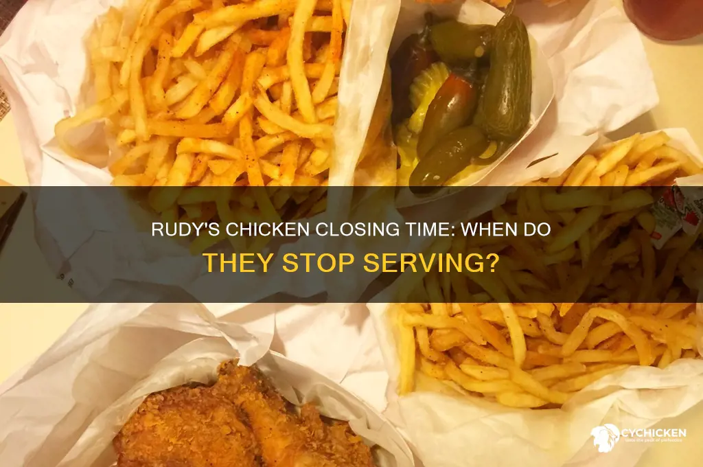what time does rudy