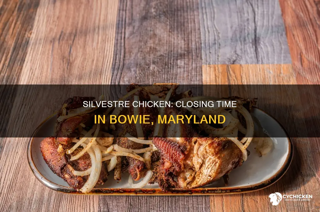 what time does silvestre chicken in bowie maryland close
