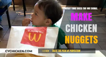 When Does McDonald's Start Serving Chicken McNuggets Daily?