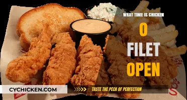 Chicken O Filet Hours: When Does It Open and Close?