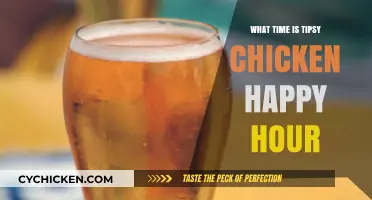 Tipsy Chicken Happy Hour: Timing, Deals, and Menu Highlights