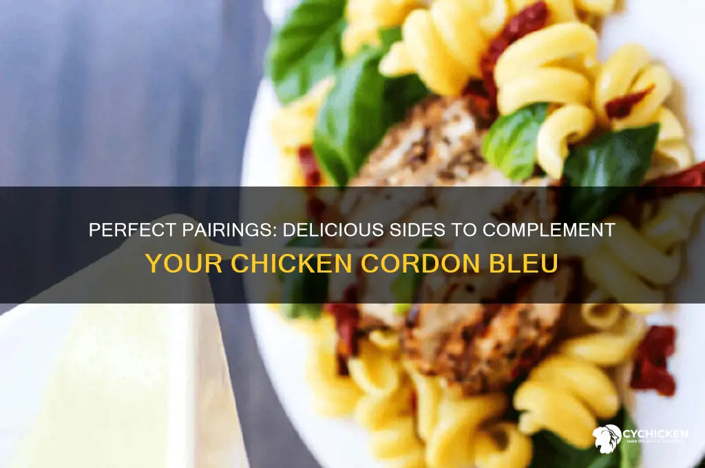 what to accompany with a chicken cordon blew