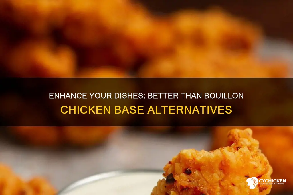 what to add better than bouillon chicken base
