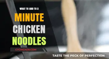 Quick Chicken Noodle Upgrade: Simple Add-Ins for Flavorful 2-Minute Meals