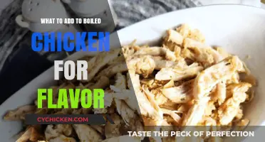 Enhance Your Boiled Chicken: Simple Flavorful Additions for Delicious Meals