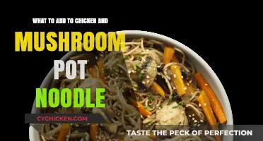 Elevate Your Chicken and Mushroom Pot Noodles with These Tasty Add-Ins