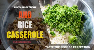 Elevate Your Chicken and Rice Casserole: Delicious Add-Ins to Try