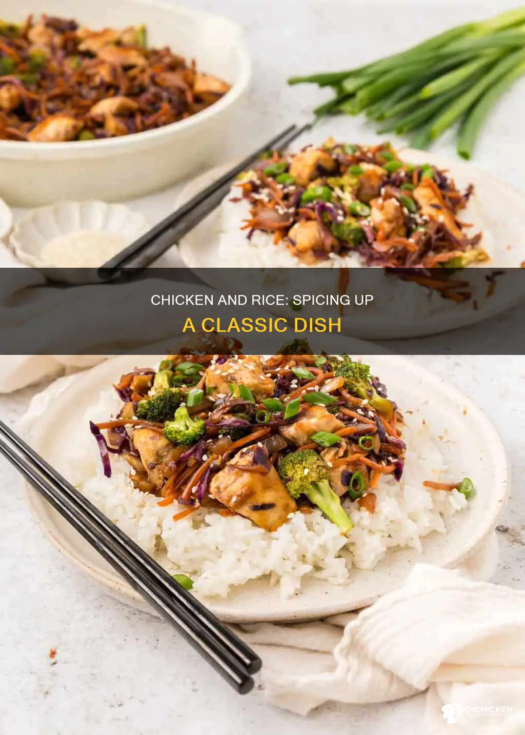 what to add to chicken and rice for flavor