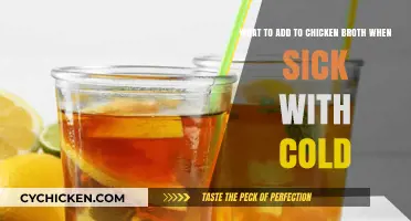 Soothing Cold Remedies: Enhancing Chicken Broth for Comfort and Relief