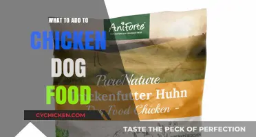 Enhance Your Dog's Diet: Tasty and Nutritious Chicken Food Additions