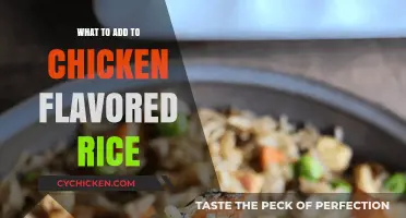 Elevate Your Chicken Flavored Rice with These Delicious Add-Ins