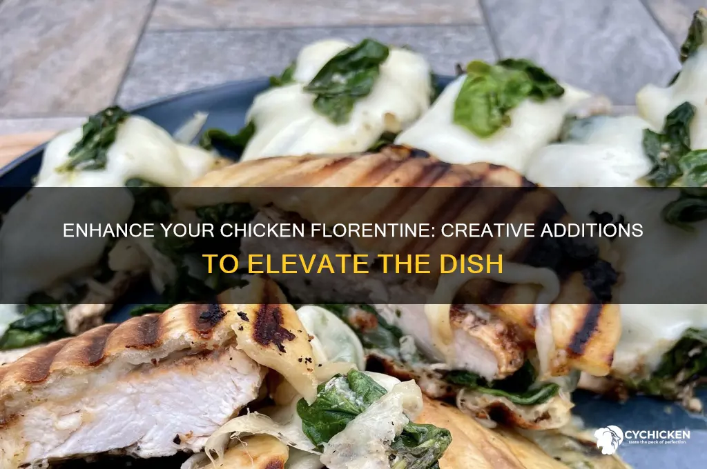 what to add to chicken florentine bag recipe