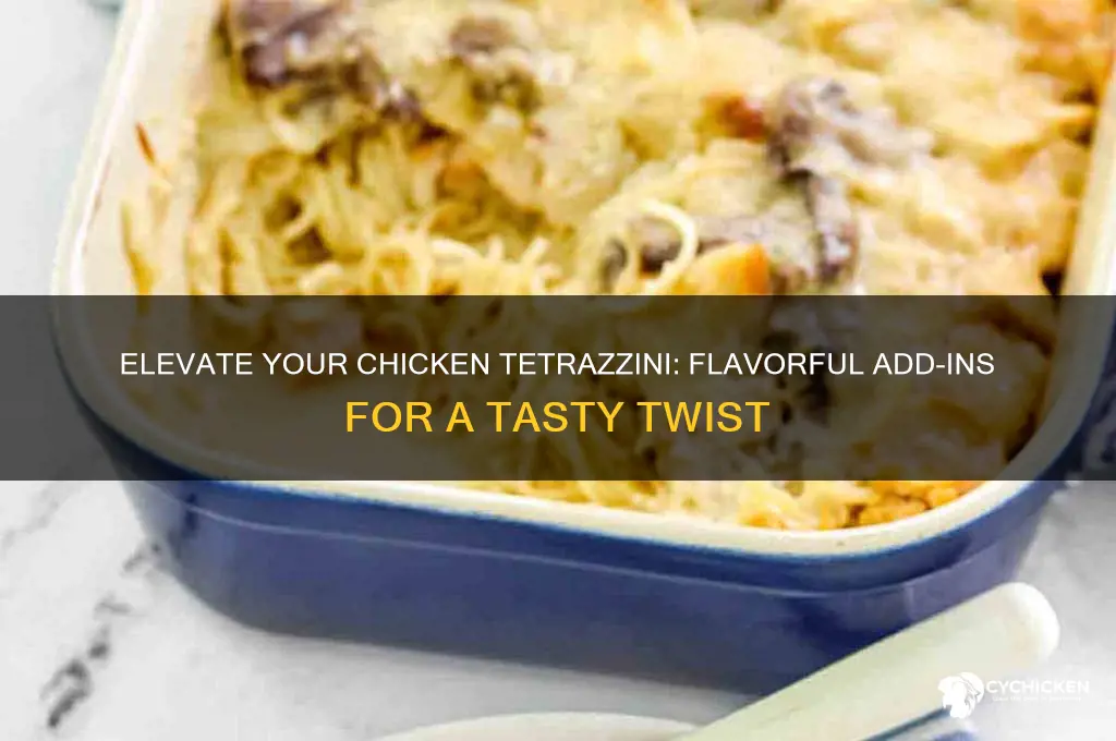 what to add to chicken tetrazzini for taste