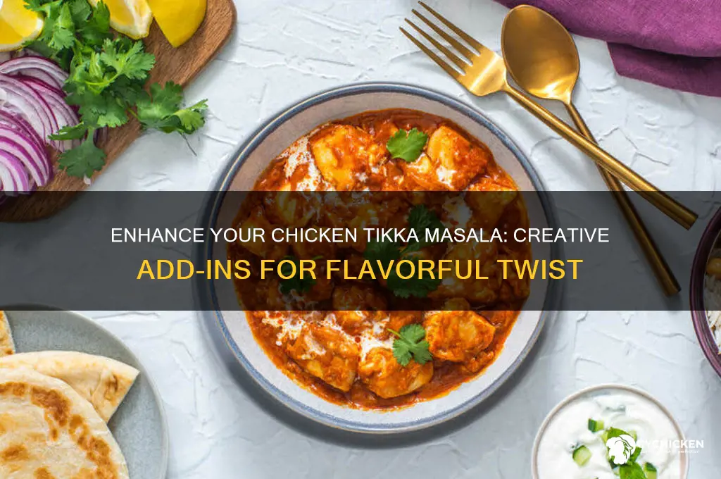what to add to chicken tikka masala