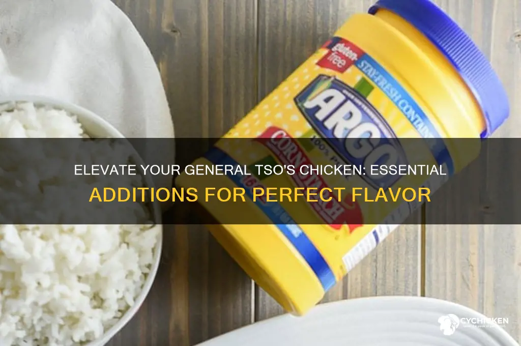 what to add to general tso chicken recipe